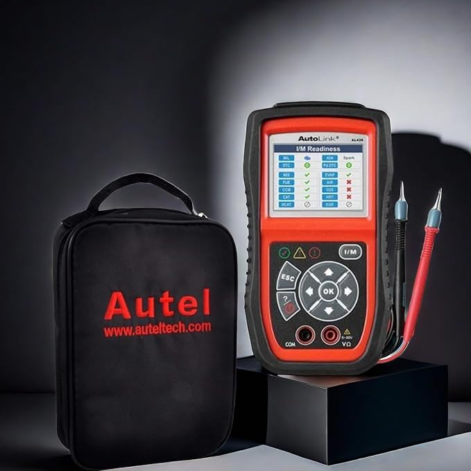 Autel AutoLink AL439 OBD2 Scanner, 2024 OBD2/EOBD Code Reader & Electrical Testing Diagnostic Scan Tool, I/M Readiness, Reads