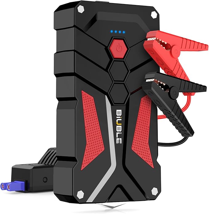 Jump Starter Car Jump Starter Auto Battery Booster Pack 5000A Peak 12V with USB-C Quick Charge,Lithium Jump Box with LED