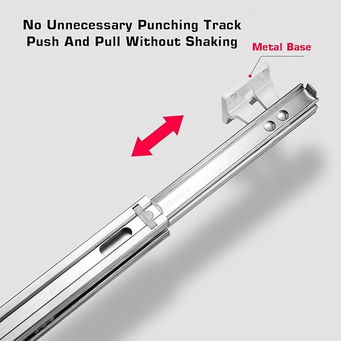 Adjustable Pull Out Clothes Rail 30-80cm, Steel Trouser Hanger Rack, Space-Saving Closet Organizer, Load Capacity 25kg, Perfe