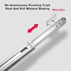 Adjustable Pull Out Clothes Rail 30-80cm, Steel Trouser Hanger Rack, Space-Saving Closet Organizer, Load Capacity 25kg, Perfe
