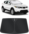 TINGLU Sun Shade for Nissan Rogue Sport 2017-2024(Not for Rogue) Accessories Windshield Sun Shade Window Shade UV Rays Protection Sun Visor Cover with Steering Wheel Sunshade Storage Bag