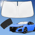 Sun Shade Sunshade for Nissan Altima Windshield Cover, 4-Layer Front Window Shade Custom fit Altima 2019-2025 2026 Sun Visor 240T Retractable Shade Blocks UV Rays Cooler Car Accessories