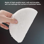 Buffing Polishing Pads and Wool Pad, 6Pcs 5.5 Inch Face for 5 Inch Backing Plate Compound Buffing Sponge Pads Cutting Polishing Pads Kit for Car Buffer Polisher, Polishing and Waxing