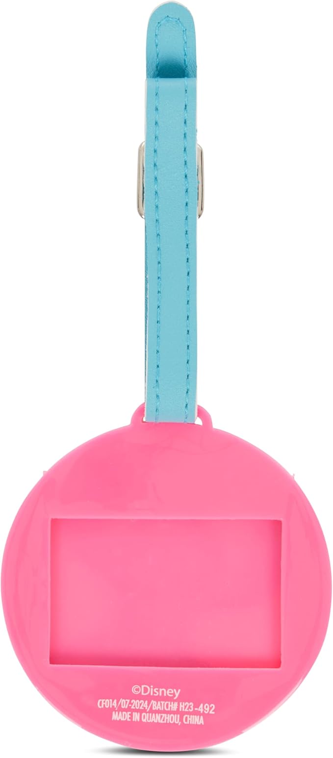 Lilo and Stitch Lugagge Tag - Pink 3 Peice Lugagge Tag and Lanyard Set - Officially Licensed Disney Merchendise