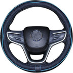 Mayco Bell 2019 New Microfiber Leather Car Extra Large Steering Wheel Cover for Big Trucks (20'',Light Blue)