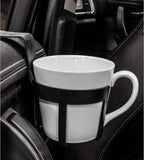 Custom Accessories Large Plastic Cup & Beverage Holder, Black, 44oz (3.5L), Pack of 2