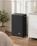 SOLEDI Laundry Hamper Black with Lid and Removable Bag - 100L Large and Tall Laundry Basket Collapsible with Handle for Cloth
