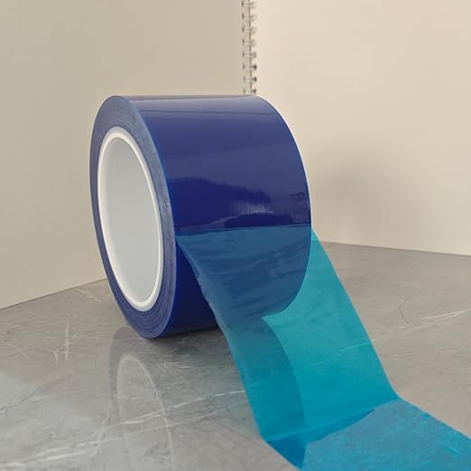 2 Rolls Surface Protective Removable Scratch Film Tape Roll Yards Clear Craft Adhesive Removable Window Film Blue 2.36 inch x 328 ft