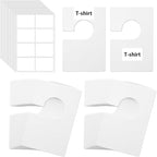 32 Pack Closet Dividers for Hanging Clothes Clothing Size Dividers,Size Markers for Clothing White Clothings Rack Reusable Cl