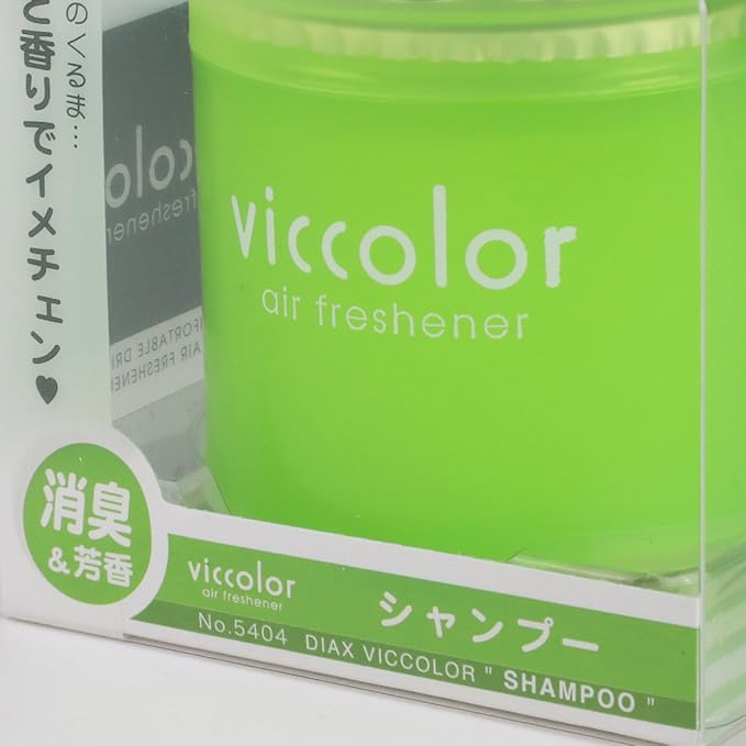 Auto Dynasty VicColor Gel Based Japanese Under-The-Car Air Refresher/Odor Eliminator Can (Shampoo Scented)