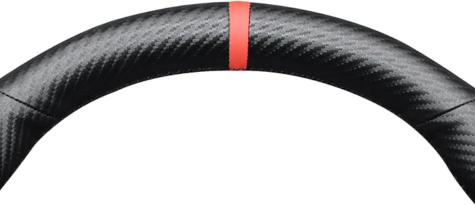 MEWANT Hand Stitched Steering Wheel Cover for Tesla Model 3 2017-2023 / Model Y 2020-2023 for Tesla Model 3/Y Accessories