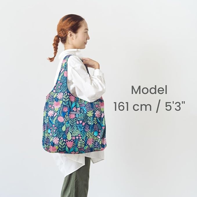 Compact Reusable Grocery Tote Bag – Lightweight, Foldable & Packable Shopping Bag for Travel