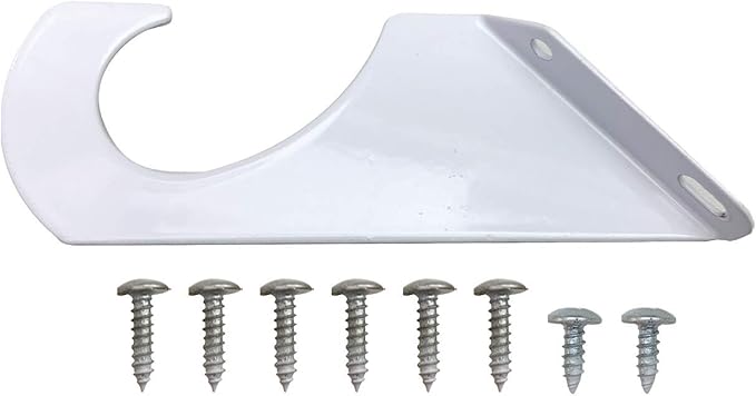 Adjustable Closet Rod, Steel 48 Inch to 72 Inch, 30 Pound Capacity, White – Design House, 205831 (Pack of 2)