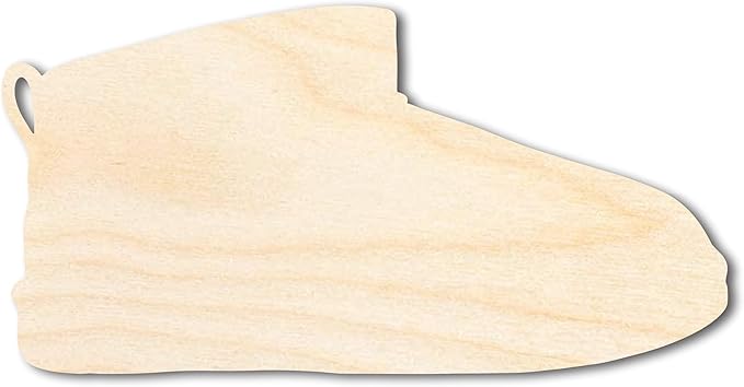 Unfinished Wood Winter Boot Shape | DIY Craft Cutout | up to 46" DIY 18" / 1/2"