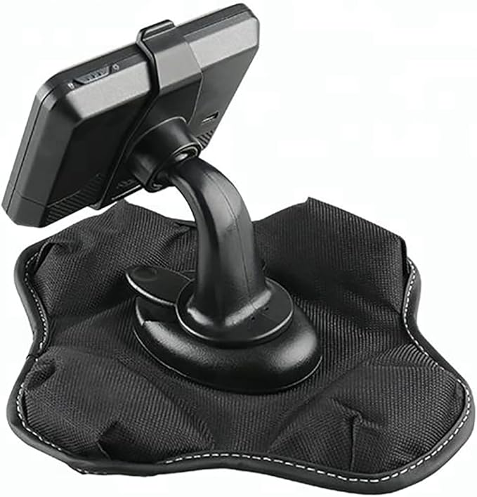 Portable NonSkid Beanbag Friction Mount Holder for Garmin GPS - Ultimate Dashboard Mount for Garmin Nuvi, Drivesmart, Dezl, Zumo, Driveassist, DriveLuxe, StreetPilot & RV Navigator