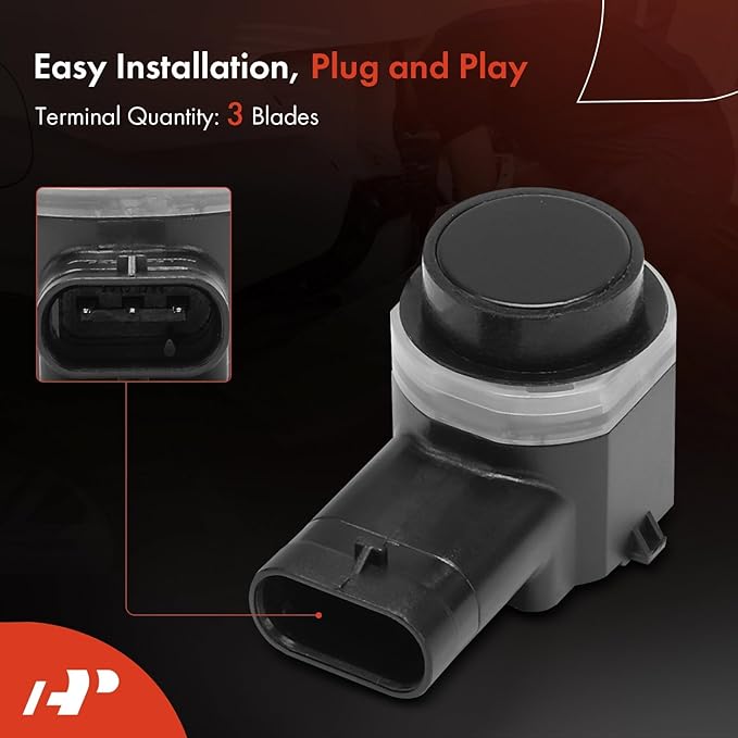A-Premium 4-PC Reverse Backup Parking Assist Sensor Compatible with Ford, Land Rover, Jaguar & Aston Martin Models - Escape 2