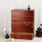 Large Wooden Drawer Rustic Desk Organizers and Accessories Wooden Storage Dox with Drawers Paper Storage Drawer Wood File Org