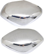 FZJDSD Rearview Mirror Guard Covers ABS Chrome Compatible with Infiniti QX56 QX80 5.6L 2013-2023