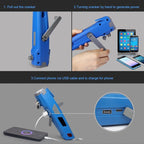 LUXON 8-in-1 Car Emergency Escape Safety Tool Kit:Window Breaker,Seat Belt Cutter,LED Flashlight,Rescue Tool USB Charger,Sire