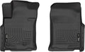 Husky Liners Weatherbeater Floor Mats | Fits 2010-2013 Lexus GX460; 2010-2012 Toyota 4Runner | Front Row, 2-pc Black - 15571