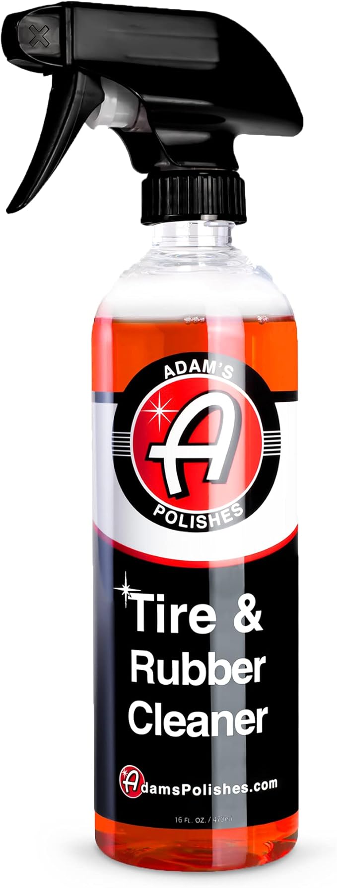 Adam's Polishes Tire & Rubber Cleaner (16 oz) - Removes Discoloration From Tires Quickly - Works Great on Tires, Rubber & Pla