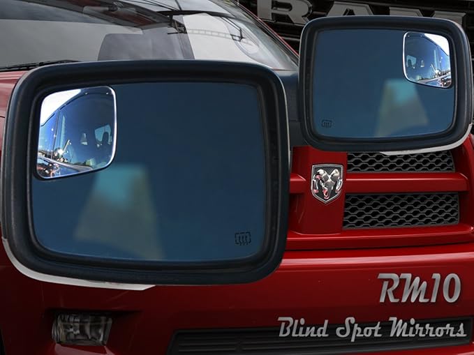 RM10 Blind Spot Mirrors for 2009-2018 Ram Trucks with Non-Towing Mirrors
