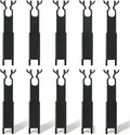 Rear View Mirror Wiring Cover, Replacement for 1999‑2007, OE#15195146, Black Interior Mirror Wire Harness Cover Trim – Easy Installation (10 pcs)