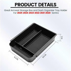 Compatible with Nissan Sentra Center Console Organizer 2020-2025, for Sentra Console Organizer Insert, Center Console Armrest Storage Box Sentra 2020-2025