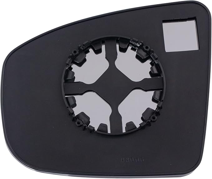 TRQ Passenger Side Mirror Glass with Backing Plate Non-Heated Compatible with 2013-2016 Nissan Pathfinder NI1325118