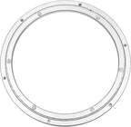 MECCANIXITY Aluminum Lazy Susan 16 Inch Muffler Turntable Ring Large Bearing Metal Rotating Turntable Bearings Swivel Plate H