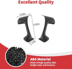 Linskip Steering Wheel Trim Covers Compatible with Avalanche/Suburban/Tahoe/Traverse/Silverado 1500 2500HD 3500HD & Yukon/Sierra & Cadillac Escalade 2007-2013 Matte Black Interior Accessories