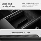 Spigen Armrest Console Organizer for Tesla Model Y (2020-2024) & 3 (2017-2023) [Not Compatible with Y Juniper 2025/26 and 3 Highland (2024/25)]