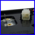 TRQ Driver Side Mirror Glass Heated Compatible with 2008-2011 Toyota Sequoia 2007-2013 Tundra with Mirror Turn Signal