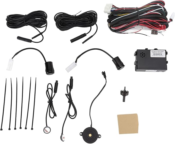Acouto Blind Spot Detection System Kit Car Blind Spot Monitoring System BSD Distance Assistant Lane Changing Warning Reversin