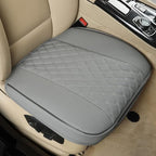 Black Panther PU Car Seat Cover, Front Seat Protector Compatible with 90% Vehicles,Embroidery,Anti-Slip & Full Wrapping Botto