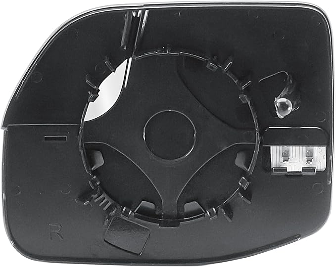 Replacement Passenger Right Side Door Mirror Glass Heated with Back Plate and Blind Spot Glass for 2022-2025 Ford Maverick Bronco Sport