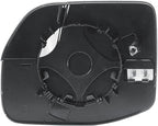 Replacement Passenger Right Side Door Mirror Glass Heated with Back Plate and Blind Spot Glass for 2022-2025 Ford Maverick Bronco Sport
