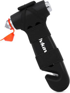 Car Safety Hammer, 3 in 1 Emergency Escape Tool with Window Breaker and Seat Belt Cutter, Window Glass Hammer, Road Trip Esse