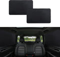 XCBYT Magnetic Car Window Shades for Rear Side Windows, 2 Pack Blackout Car Window Covers for Back Seat Comfort, Reduce Glare & Heat, Car Window Covers for Road Trips & Daily Driving