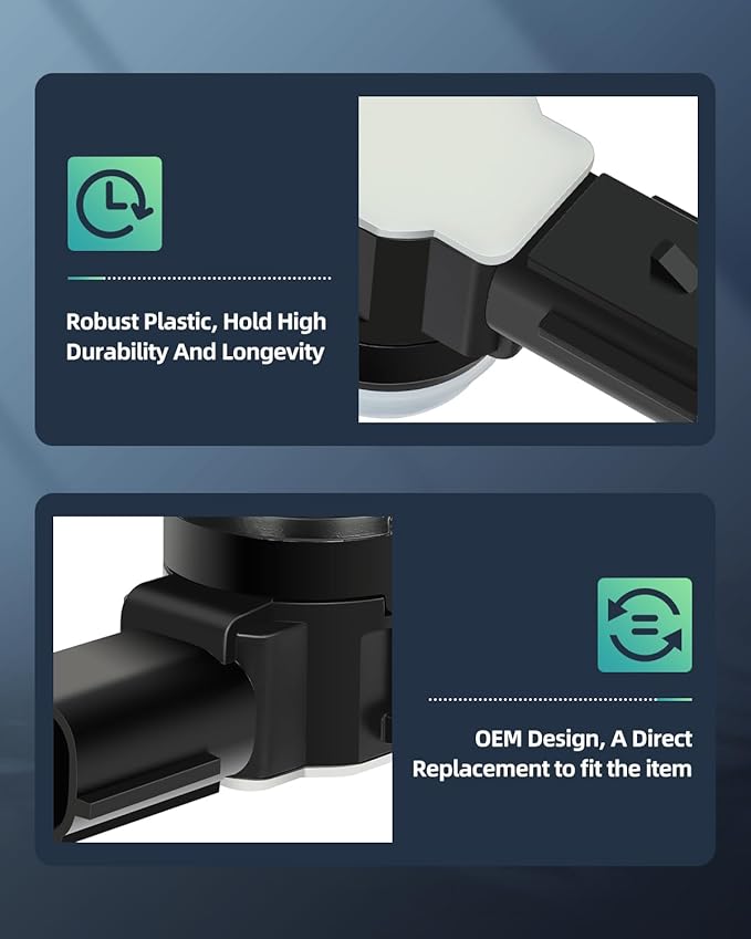 SCITOO 4pcs Reverse Backup Parking Assist Sensors fit for Chevy, for Cadillac, for GMC, for Buick Vehicles - Silverado, Subur