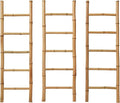 Bamboo Blanket Ladder for Living Room, Towel Clothes Quilt Plant Decorative Farmhouse Wall Leaning Display Ladder Shelf for B