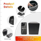 for Toyota RAV4 Trash Can for 2019-2025 Toyota RAV4 Small Car Trash Bin for Side Door RAV4 Front Door Trash Garbage Bin w/Lid for Toyota RAV4 Accessories (RAV4 Left & Right Side)