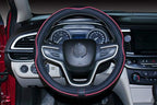 Mayco Bell Large Size Steering Wheel Cover Anti-Slip,Safety,Soft,Breathable,Durable,Full Surround,Comfortable Grip Microfiber