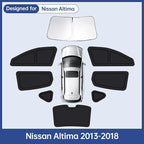 Car Window Shades for Nissan Altima 2013-2018, Full Car Window Covers for Privacy, Sunshades for Altima Front Rear Windshield Side Windows to Block UV and Protect Privacy(8pcs)