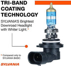 SYLVANIA - 9006 SilverStar Ultra plus Free Installation Gloves - High Performance Halogen Headlight Bulb, High Beam, Low Beam