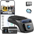 THINKWARE U3000 PRO 2CH 4K HDR Dual Dash Cam Front and Rear - 4K+2K STARVIS 2, Super Night Vision 4.0, Radar Parking Mode, Th
