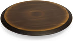 PICNIC TIME Lazy Susan Serving Tray, Wooden Turntable Round Charcuterie Board, Cheese Serving Platter, Rotating Lazy Susan Tu