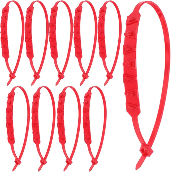 10Pcs Electric Vehicle Anti-Slip Tire Chains for Snow Motorcycle Scooter Wheel Chains Quick Installation Durable Traction Aid
