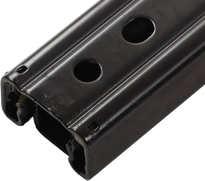 Seat Slide Set,Seat Slider Track,Seat Slide Set Steel Dual Rails Double Locking Adjustable Seat Slider Track for RVs Boats Trucks Seat Adjuster Kit