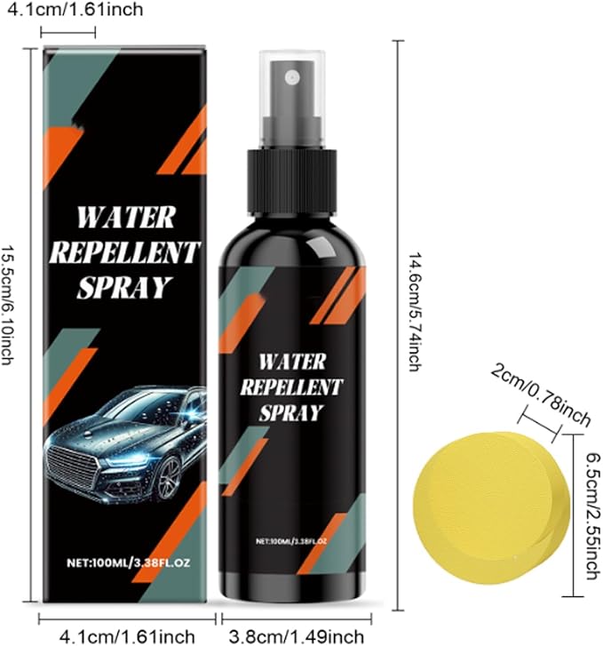 Stain & Water Repellents Sprayer Anti Rain Coating For Car Glass Hydrophobic Anti-rain Car Liquid Windshield